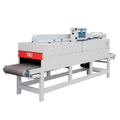 Ligne de revêtement automatique Machine de séchage de tunnel de chauffage IR pour le séchage de peinture de panneaux de bois